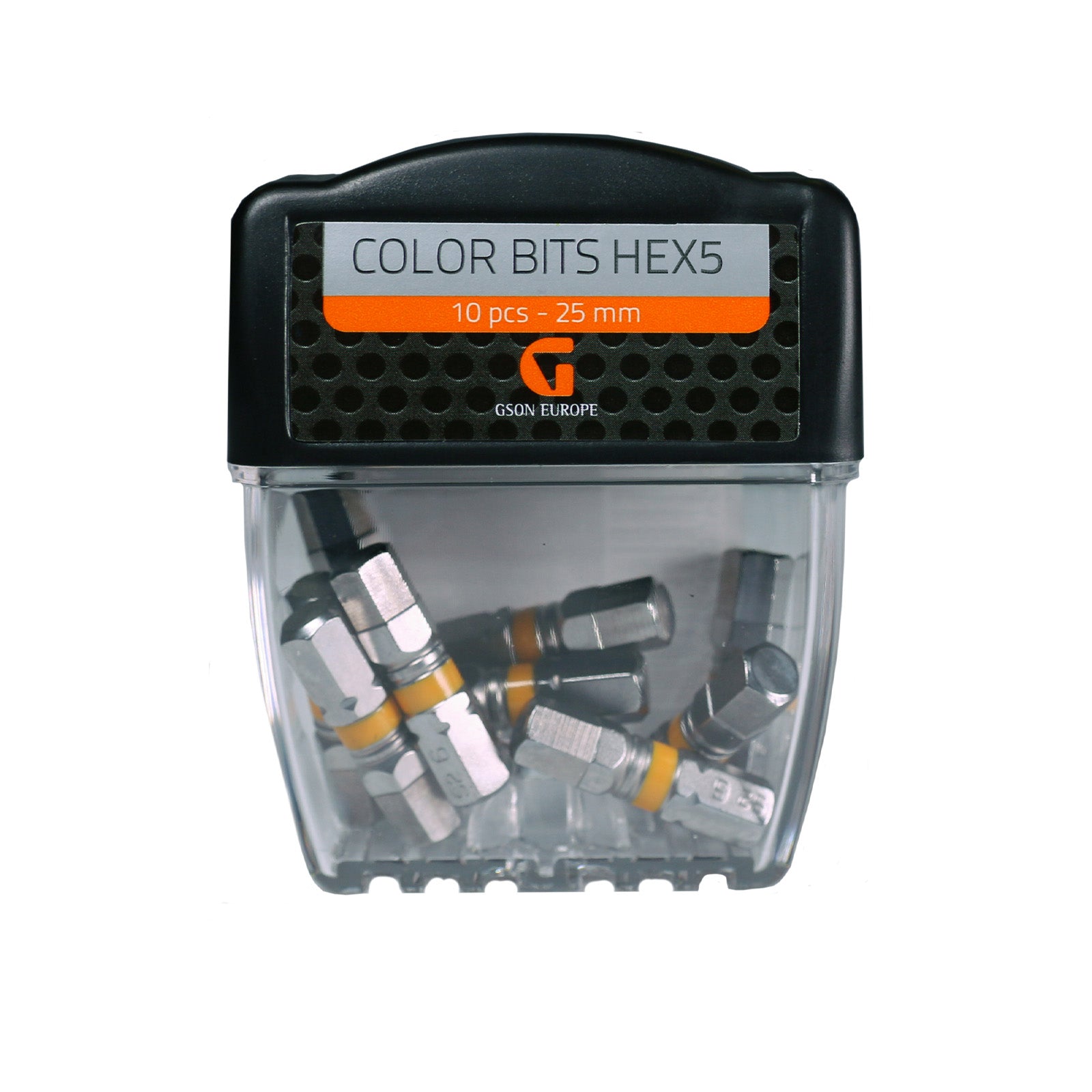 Färgkodade Insexbits 6 mm 25 mm 10 st/frp | GSON