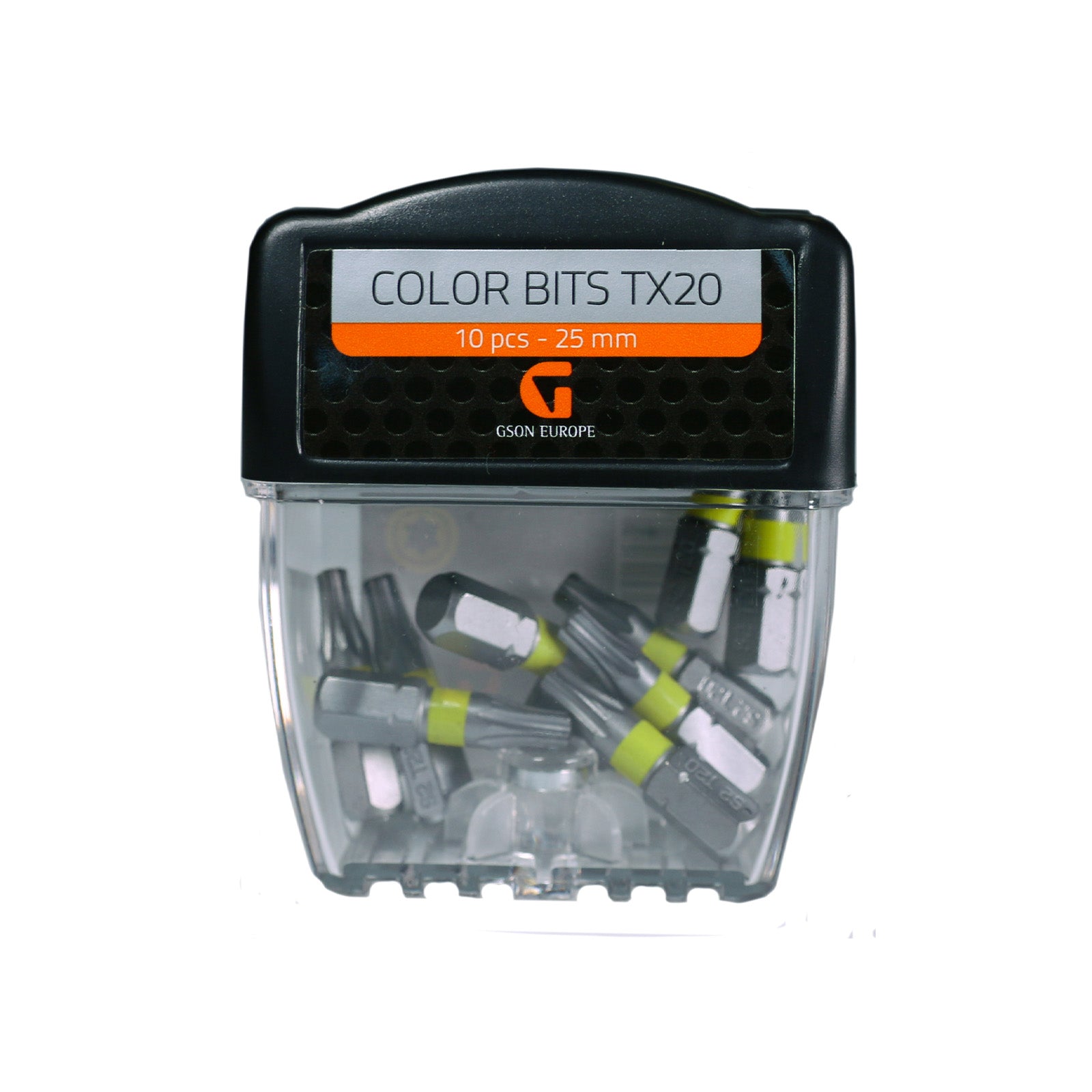 Färgkodade Torxbits T40 25 mm 10 st/frp | GSON